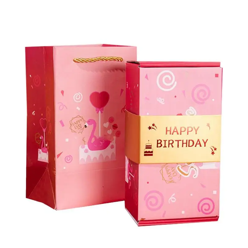

Box DIY Lovely Surprise Exploding Couple Box Durable Christmas Love Anniversary Valentine's Day Girl Love Gift For Anniversary