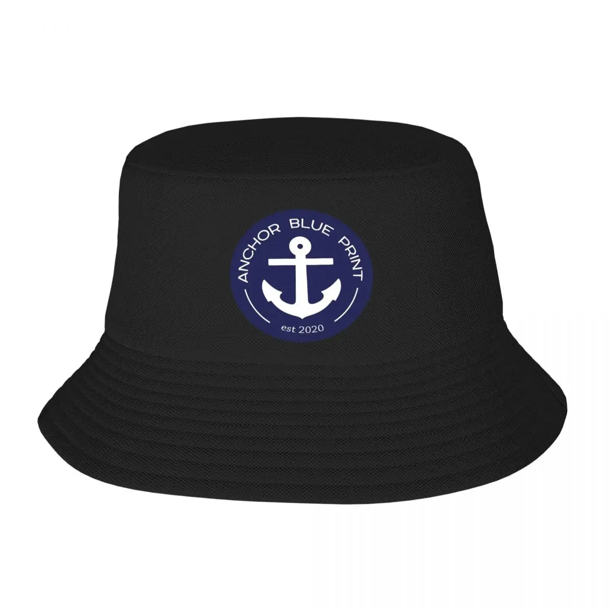 

Anchor Logo Bucket Cap Summer Fisherman Caps Outdoor Sport Beach Sun Fishing Hat Funny Print Bob Panama Hat