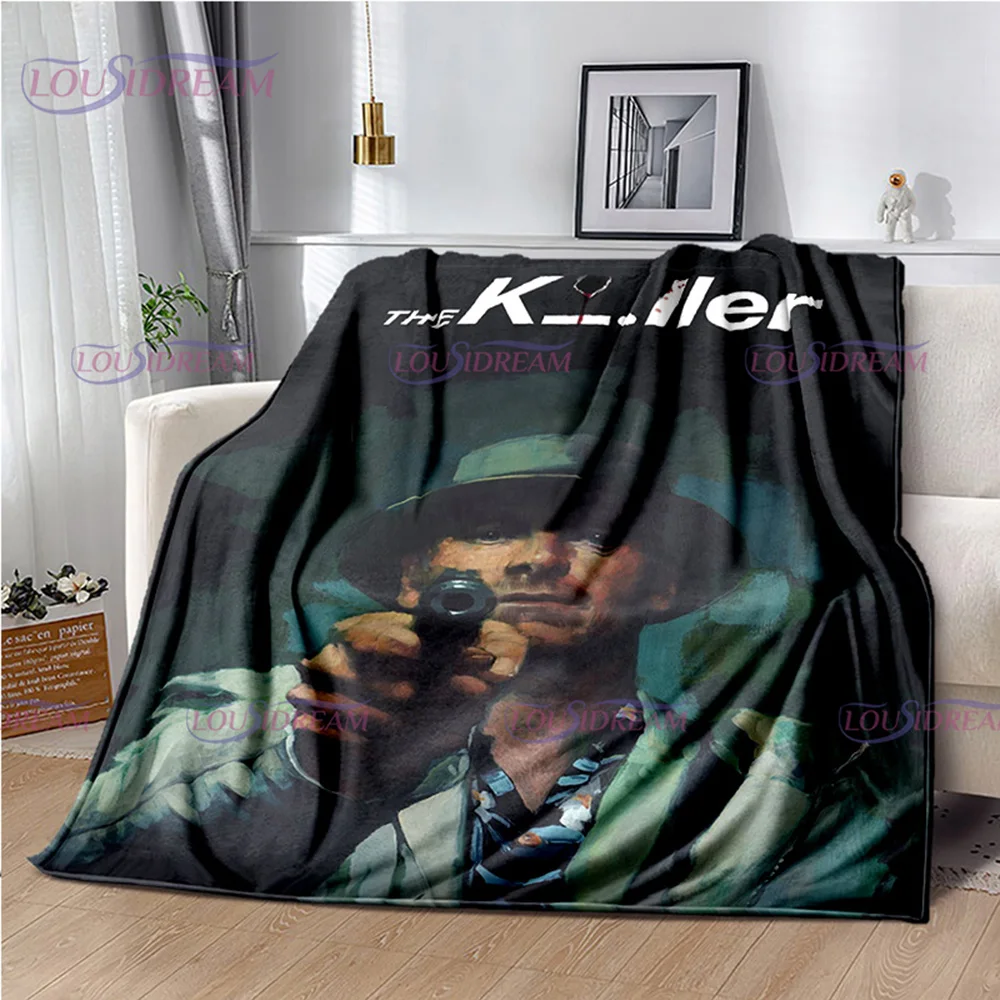 

The Killer Movies Blanket Thriller Movies Throw Blanket Lightweight Comfortable Soft Ultra Warm Blanket Bedding Christmas Gift