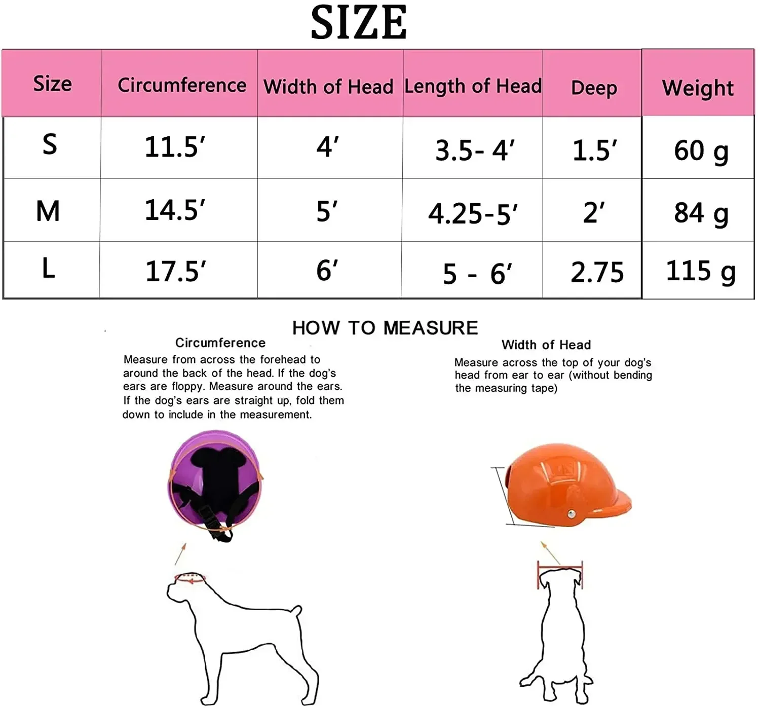 KLYM-Pet Dog Helmet Doggie Hardhat для щенков чихуахуа слепых собак верховой езды на мотоциклах