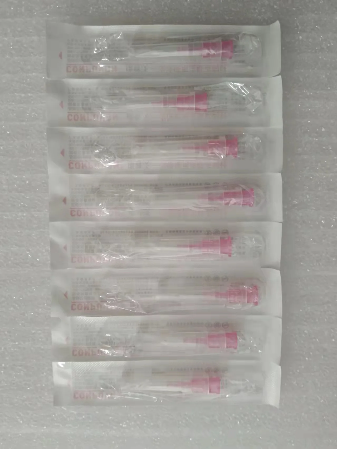 Skin prick needle Piercing Transparent Syringe Injection glue Clear Tip Cap ForPharmaceutical injection 31G |