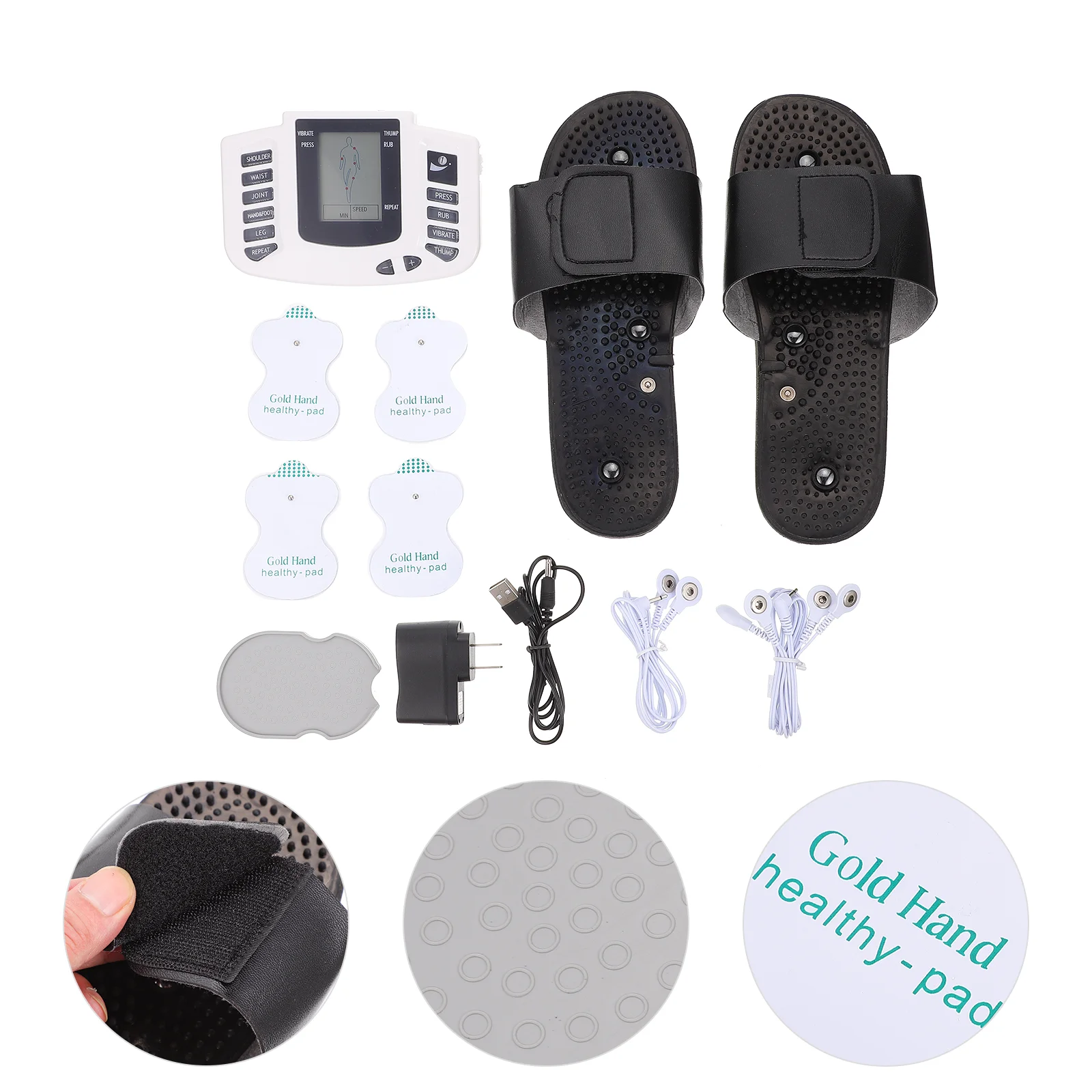 

1 Set Electric Vertebra Pulse Shoulder Acupressure Foot Foot