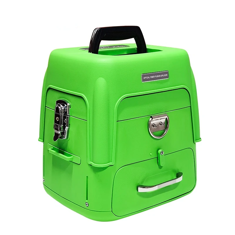 Fusion Splicer Tool Box Bag with Stool Fiber Optic Machine Special Box with Straps Professional Empty Box Without Tools