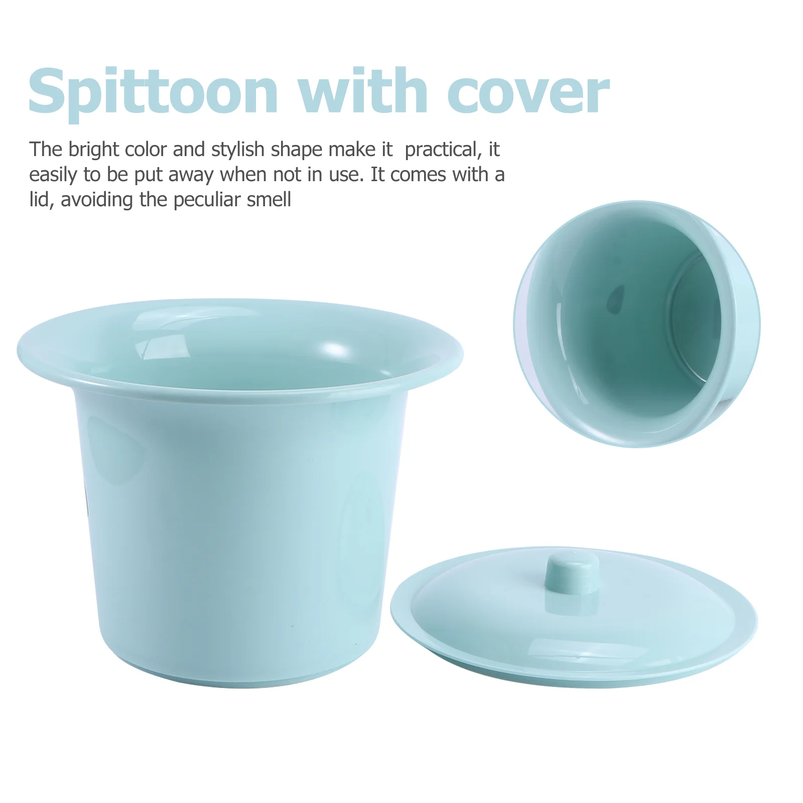 Детский горшок пластиковый контейнер для плевальницы портативная крышка