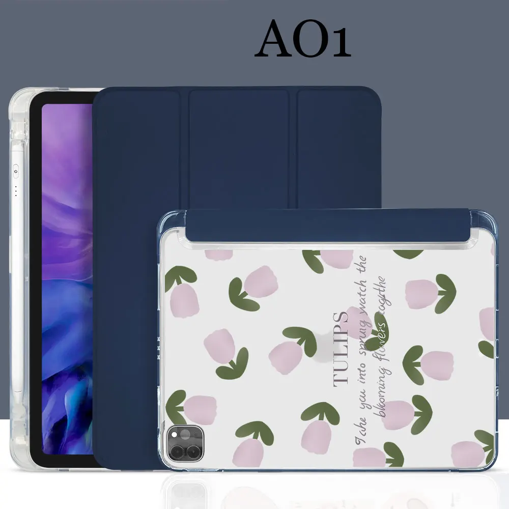 Модный Цветной цветочный чехол AG53 для iPad 7 8 9 10 2 Air 3 Pro 1 4 дюйма аксессуары 11 Mini 5
