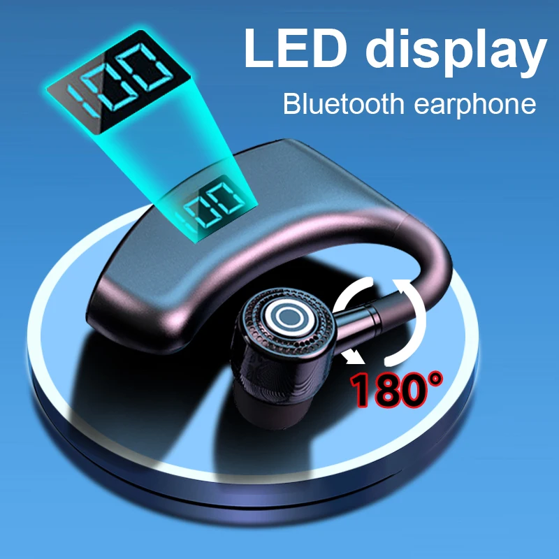 

TWS Wireless Bluetooth 5.0 Wireless Headphone Bluetooth 9D Stereo Headphone Mic Sport Earphone Waterproof Earbud LED Display
