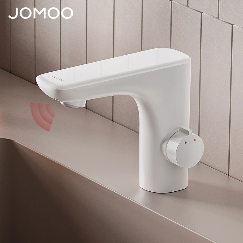 

JOMOO H2, смеситель для раковины, для здоровья, без касания, раковина, смеситель горячей и холодной воды, ванная комната, Дауль, датчик, бессвинцовый кран для воды