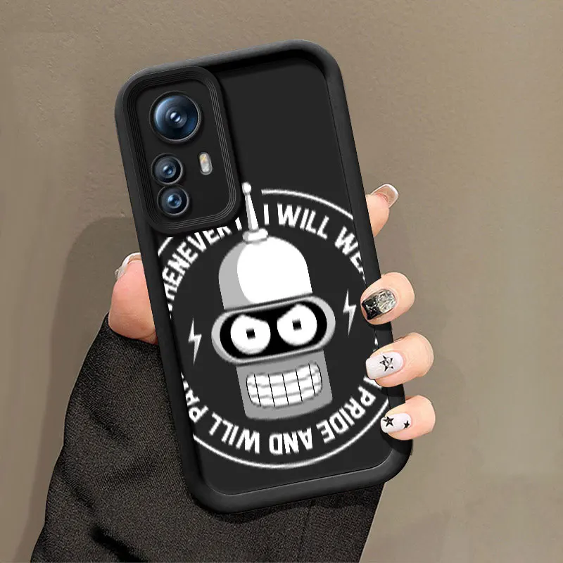Милый чехол Amine F-Futurama для телефона Xiaomi 11 12 13 Lite 12T 13T 14T Pro Redmi A1 A2 Plus A3 9A 9C 9T 10C 12C 13C 5G 14C