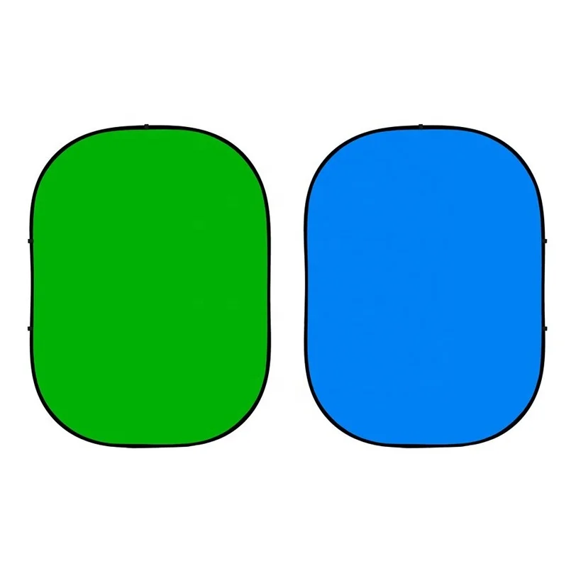 

1.5x2m Custom Double-Sided Pop-Out Muslin Polyester Collapsible Photography Backdrop Collapsible Background