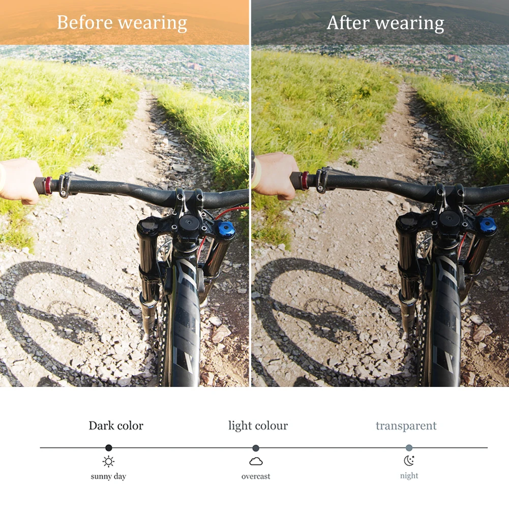 Велосипедные очки с защитой UV 400 ветрозащитные солнцезащитные для езды на