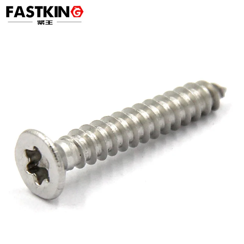 

50Pcs/Bag M4 Plum self-tapping screw with 304 countersunk head