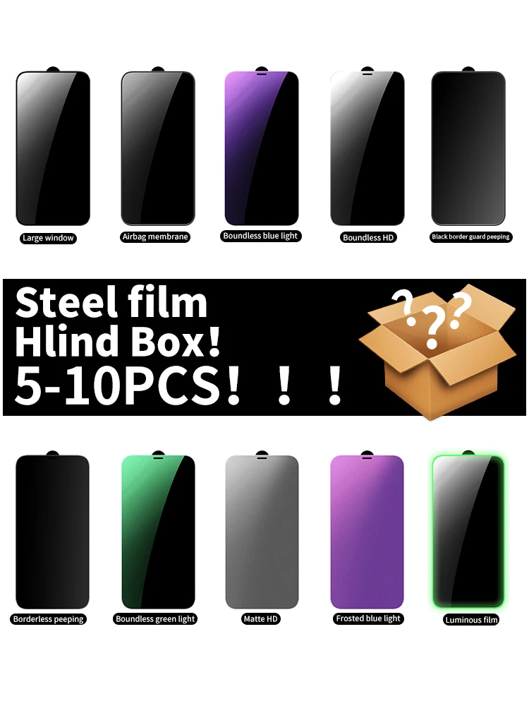 

5-10PCS Full Cover Tempered Glass For iPhone 7 8 6 6s Plus X Screen Protector On iPhone X XR XS MAX SE 5 11 12 13 Pro Glass