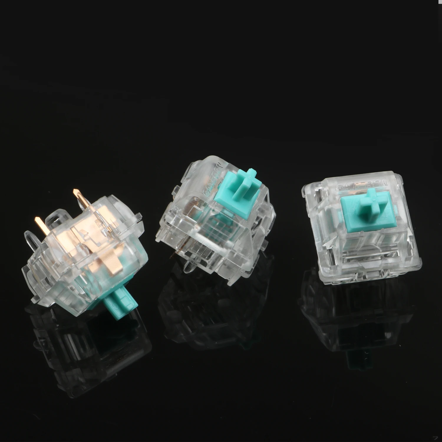 Zeal Tealios V2, линейные переключатели, механическая клавиатура, стандартное производство, монтаж печатной платы, 67g 5-контактный переключатель