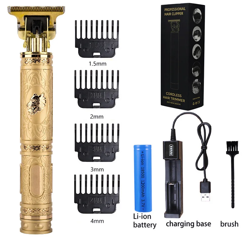 

Машинка для стрижки волос T9 Мужская аккумуляторная с зарядкой от USB