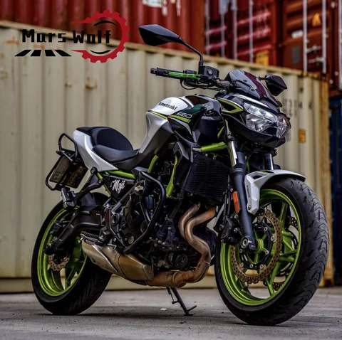 Для KAWASAKI Z650 Z 650 ninja 2018 - 2020 мотоциклетная подножка задняя подножка комплект защитная пластина для пятки аксессуары для педалей