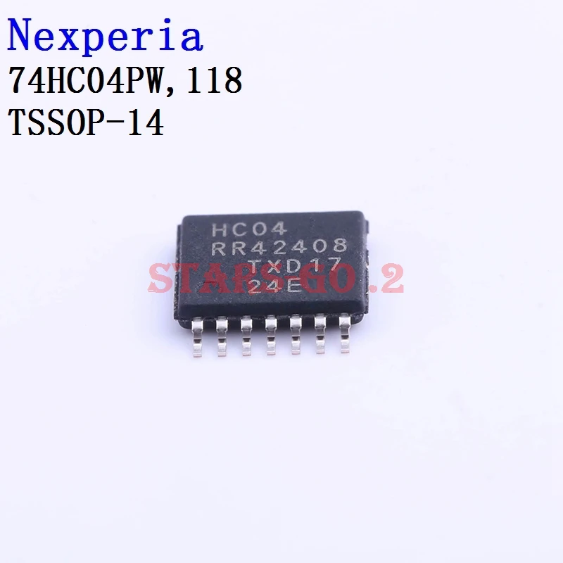

10PCS/100PCS 74HC04PW 74HC14PW Inverters