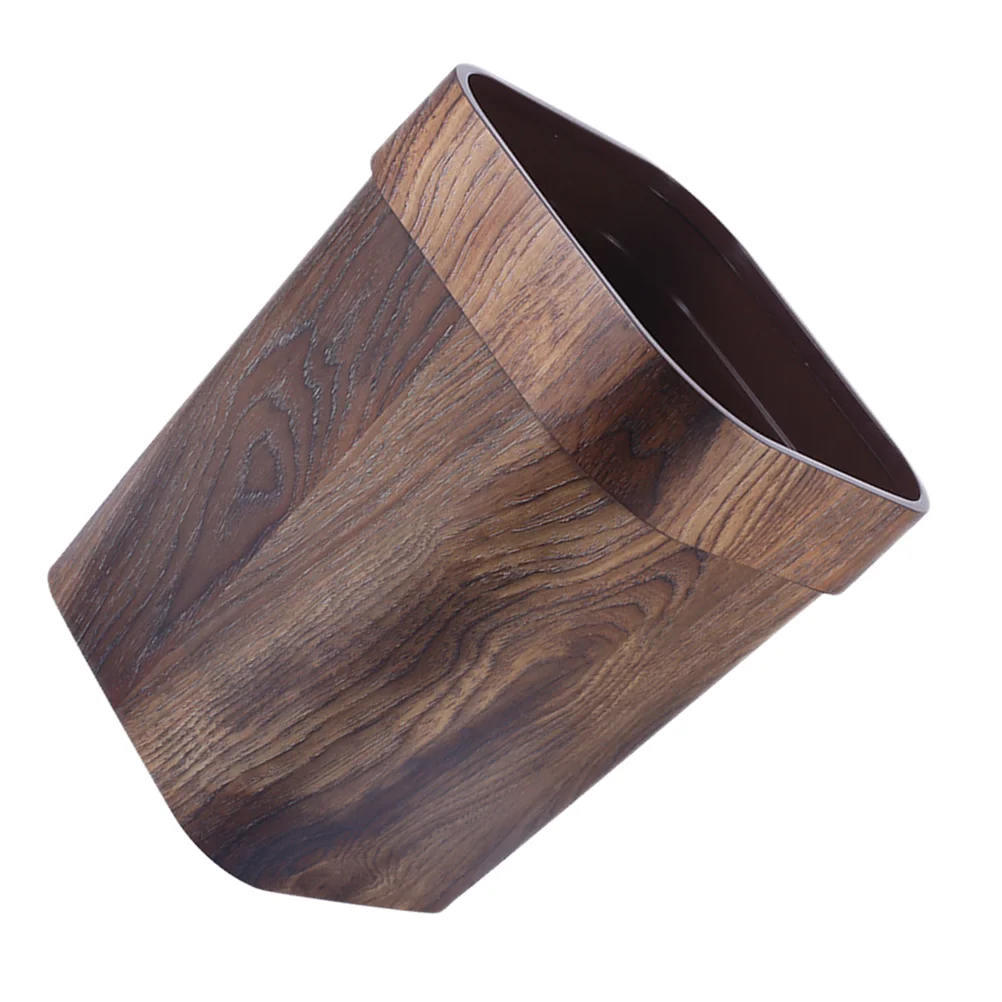 

Trash Can Bin Garbage Waste Kitchen Bathroom Basket Office Woodcans Bedroom Rubbishdustbin Grain Small Paper Bucket Farmhouse
