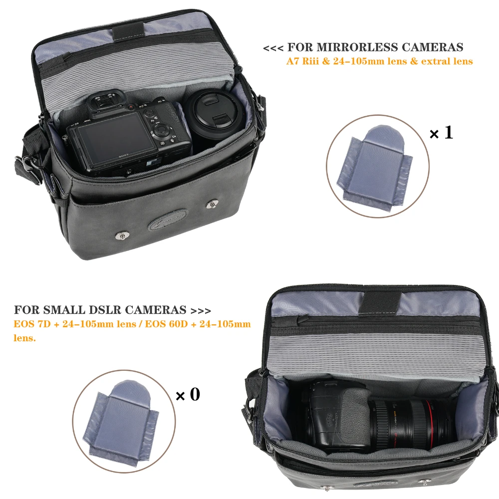 Сумка-слинг для камеры Canon/Nikon/Sony