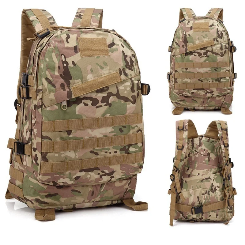 

45L Military Tactical Bags Backpack Army Molle Assault Bag Men Outdoor Hiking Trekking Camping Fishing Hunting Camo Rucksacks