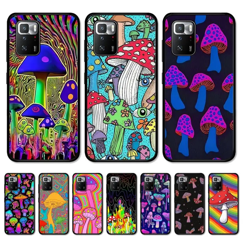 

Mushroom Phone Case for Redmi Note 8 7 9 4 6 pro max T X 5A 3 10 lite pro