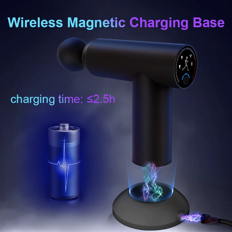 Массажный пистолет для мышц с портативной сумкой