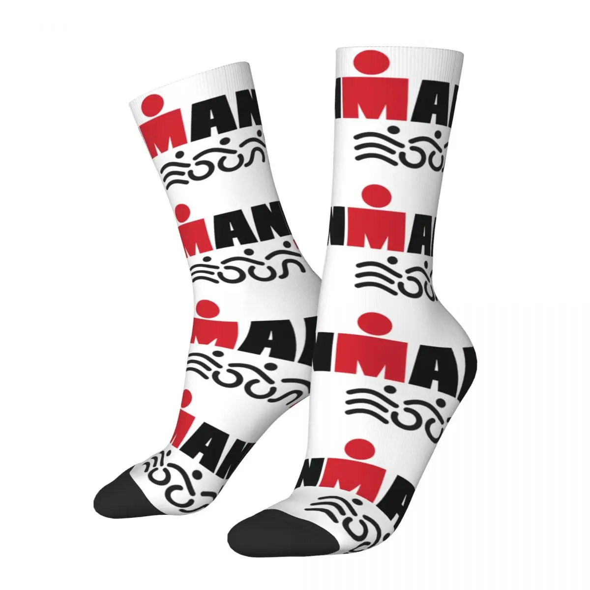 

Triathlo Theme Design All Season Socks Accessories for Men Women Breathable Printed Socks