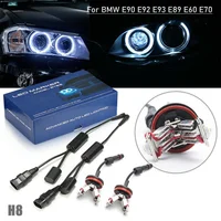 10Pair Car LED Angel Eye Light 6000K H8 Light Bulb for BMW E82 E87 E90 E91 E92 M3 E93 E60 E61 E63 E70 X5 E71 X6 E89 Z4
