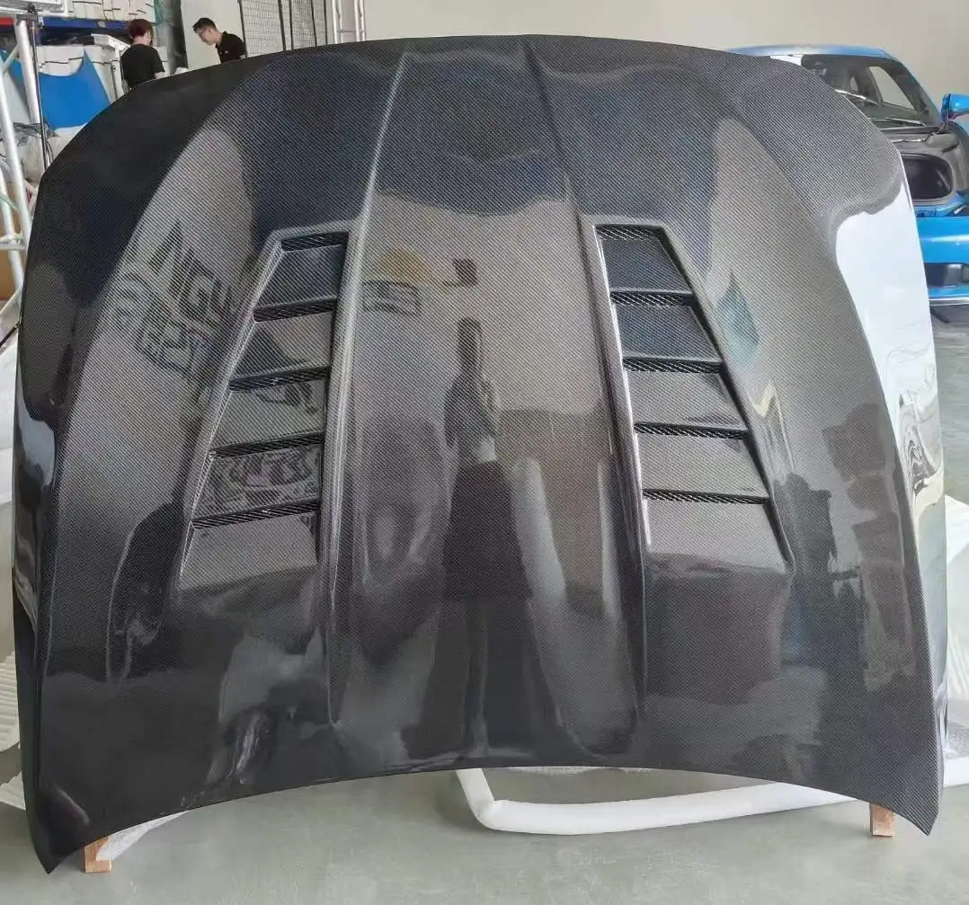 Капот двигателя из углеродного волокна в стиле HAMANN для BMW F10 5 серии обновление