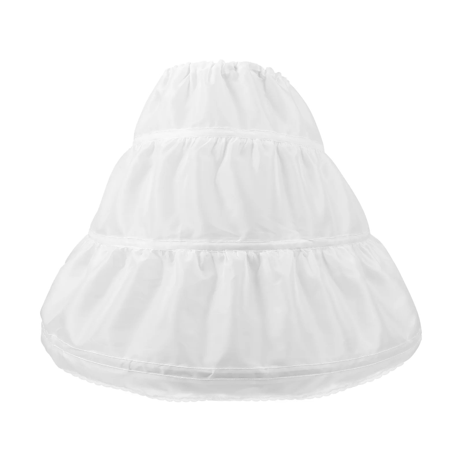 

1pc Dress Petticoat Kids Underskirt Toddler Petticoat Girls Hoops Petticoat Under Dress Puffy Skirt Hoopless Petticoat for Girls