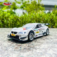 msz 132 bmw m3 dtm racing alloy car model childrens toy car die casting with sound and light pull back function