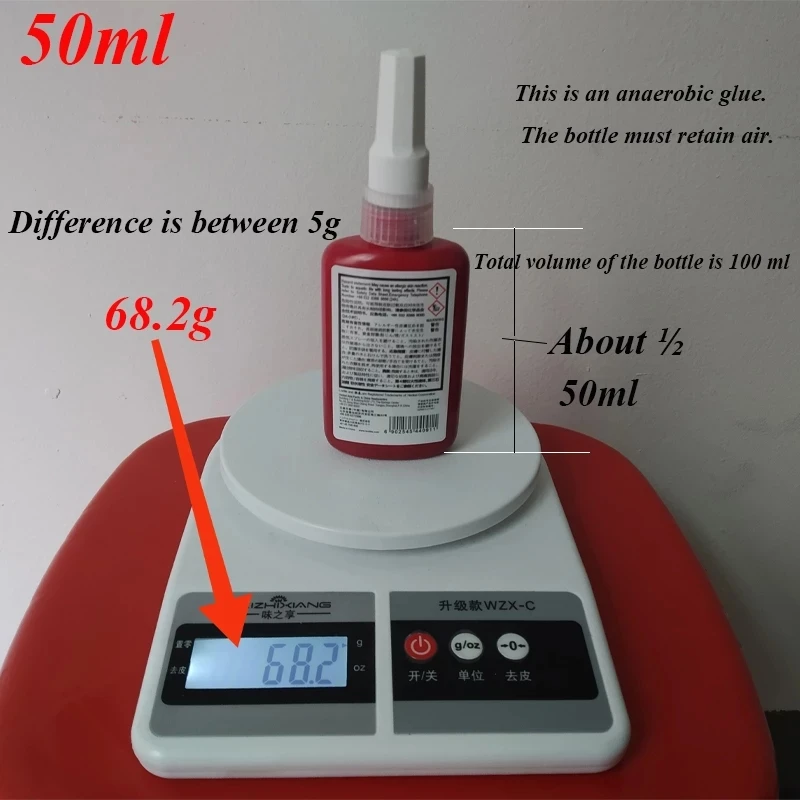 Винтовой Клей 50 мл Loctite 243 анаэробный клей для фиксации резьбы 241 242 262 271 всех видов