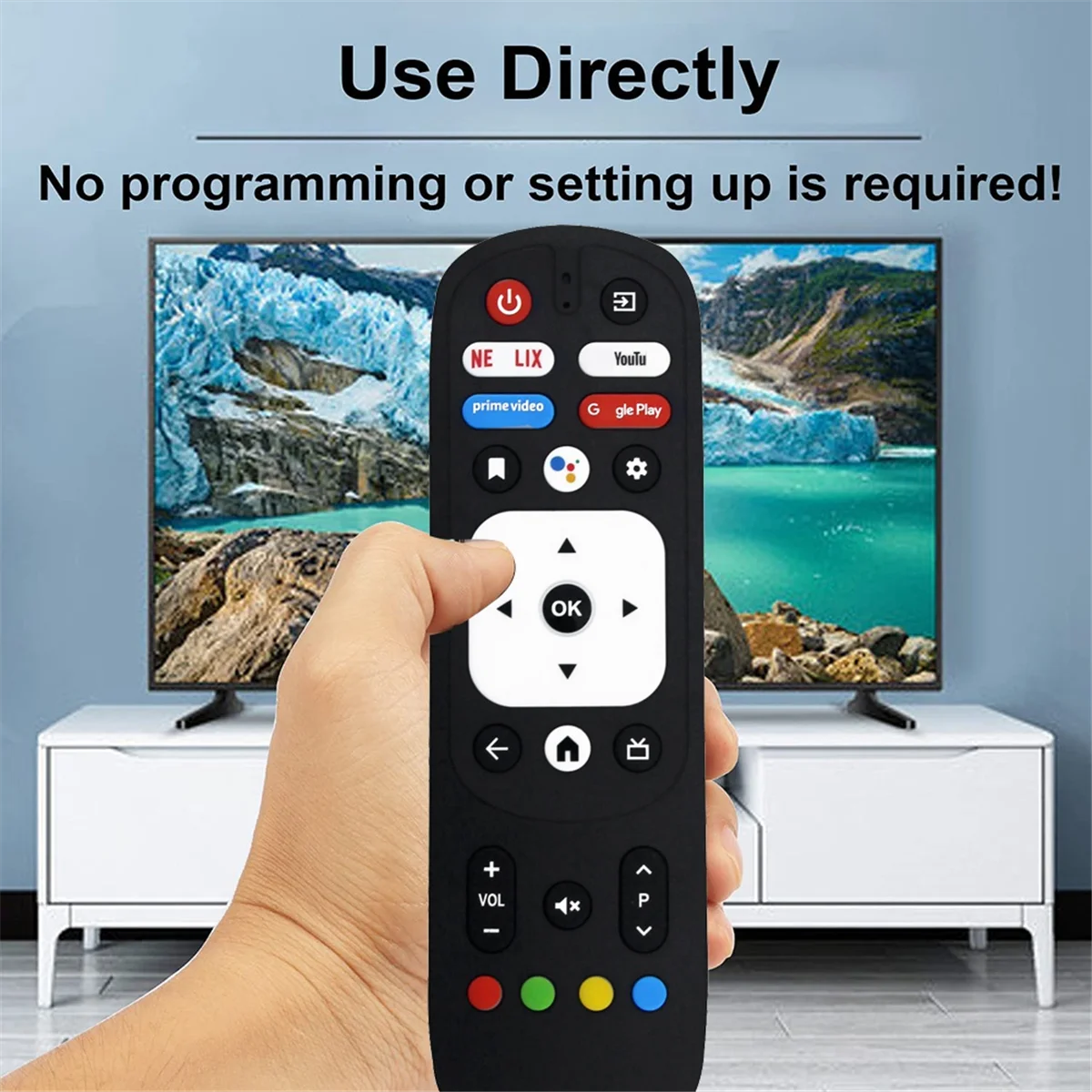 Замените телефон голосовой пульт дистанционного управления для JVC KENWOOD Motorola Smart TV