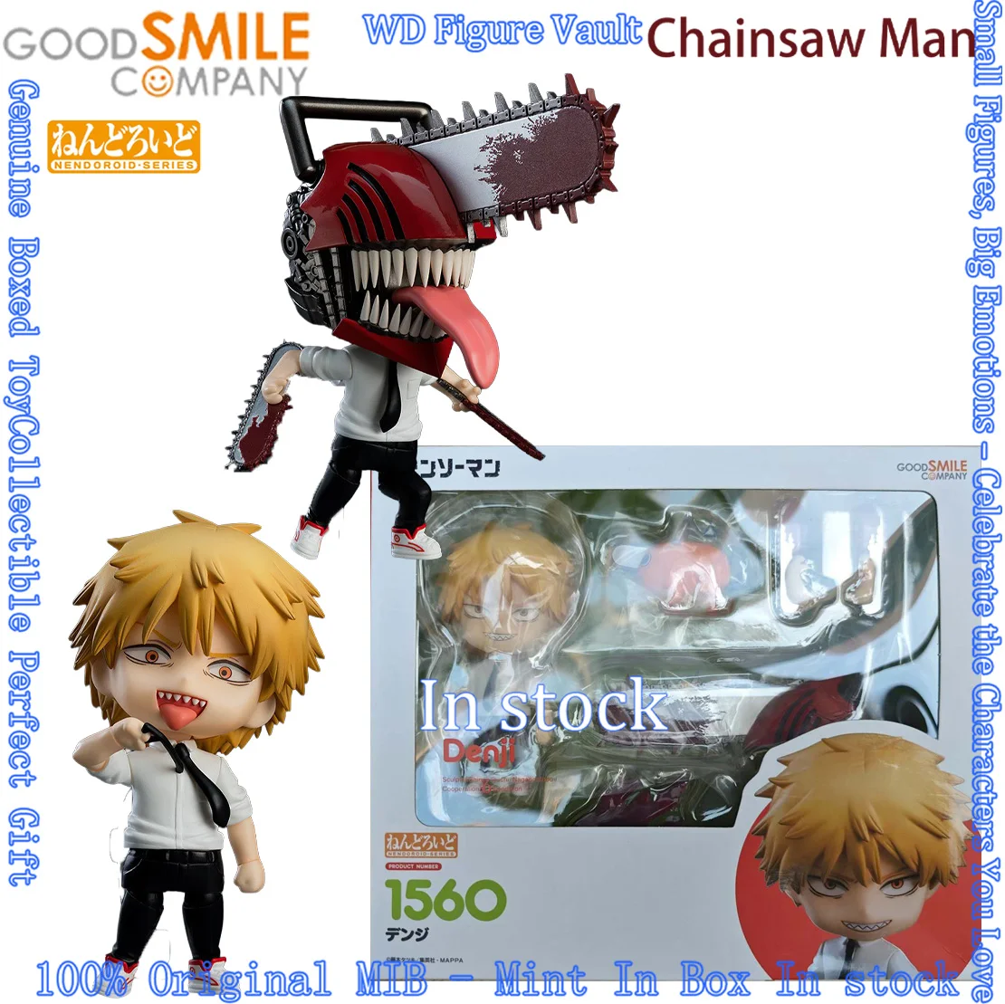 Фото В наличии: Фигурки GSC Nendoroid Chainsaw Man (Дэнджи, Аки Хаякава, Пауэр, Макима) — Аниме-фигурки Q-версии из ПВХ, коллекционные игрушки, подарок №2