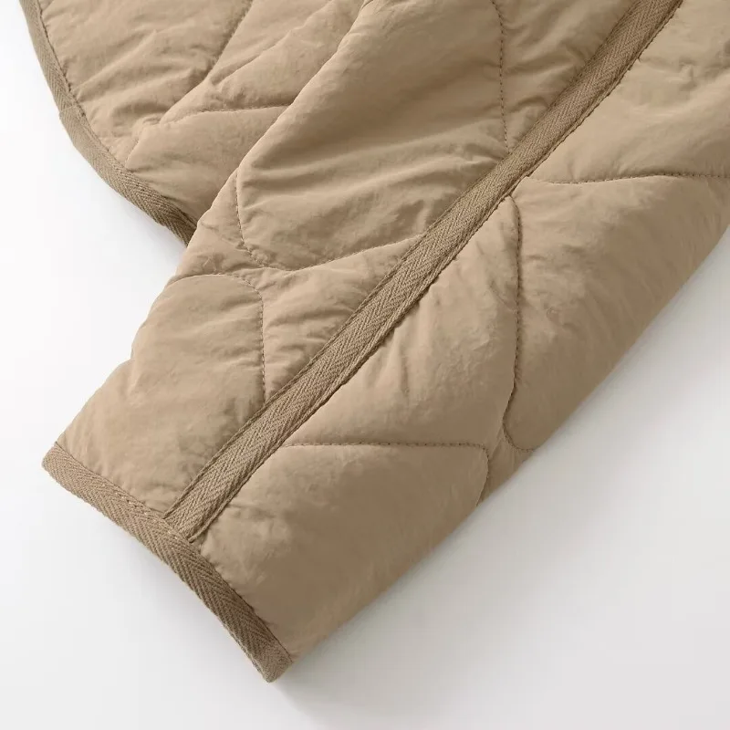 TRAF ZR Стеганые пальто Зимние парки для женщин Теплые женские зимние Базовые цвета