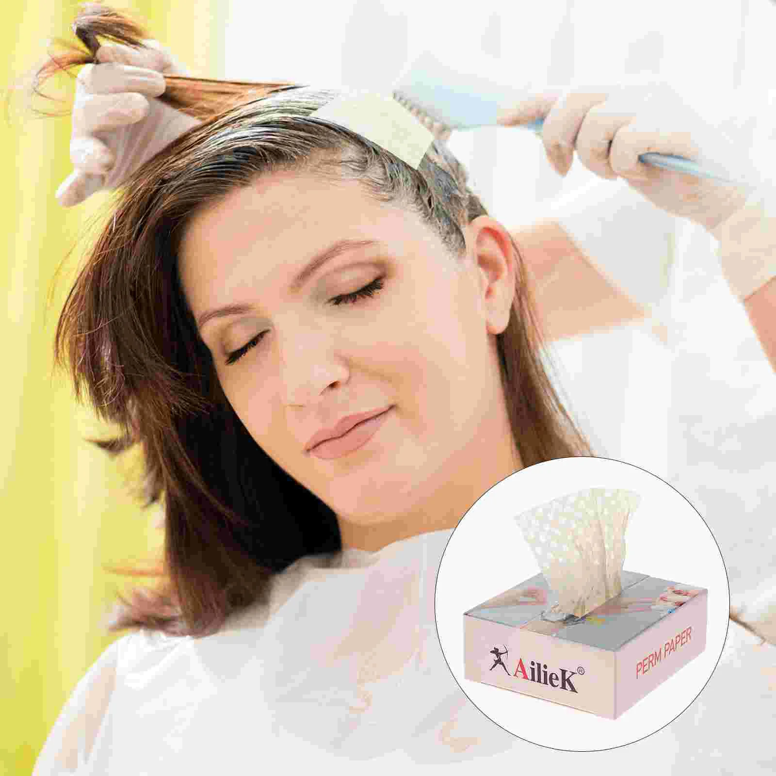 

End Hair Perm Paper Wraps Papersstyling Dispenser Perming Regular Curling Accessoriessalon Rods Strips Neck Barber Curler