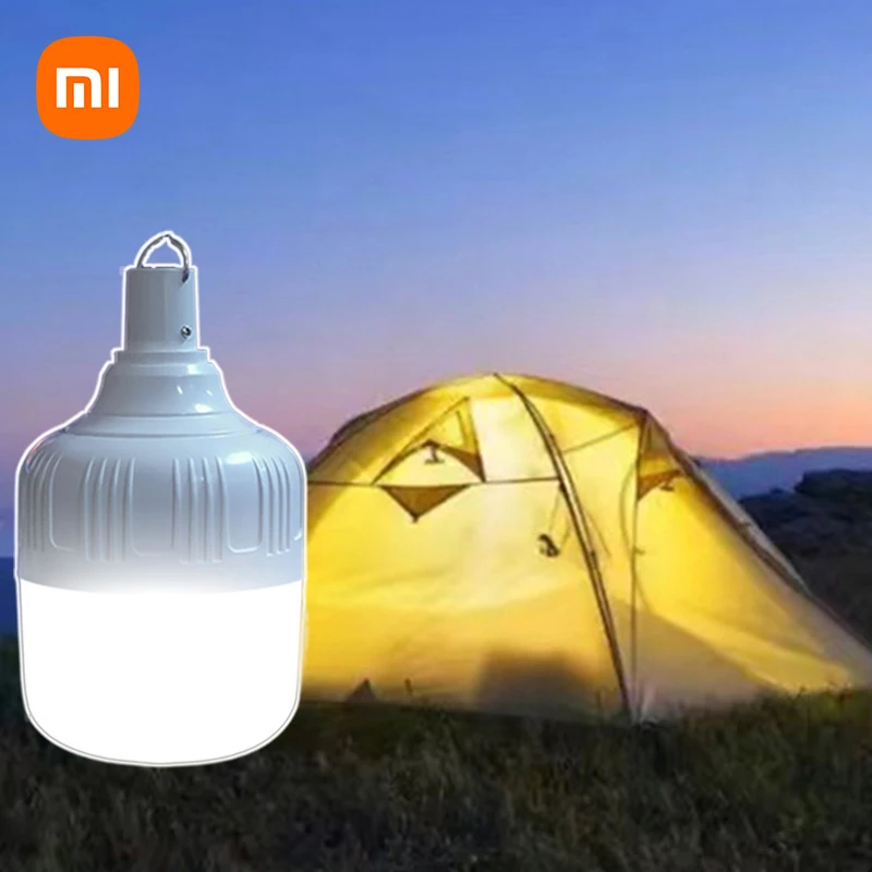

Портативный светодиодный фонарь Xiaomi, аварийное освещение, Аккумуляторная Регулируемая лампа для палатки, освещение для барбекю, рыбалки, кемпинга, внутреннего дворика, сада