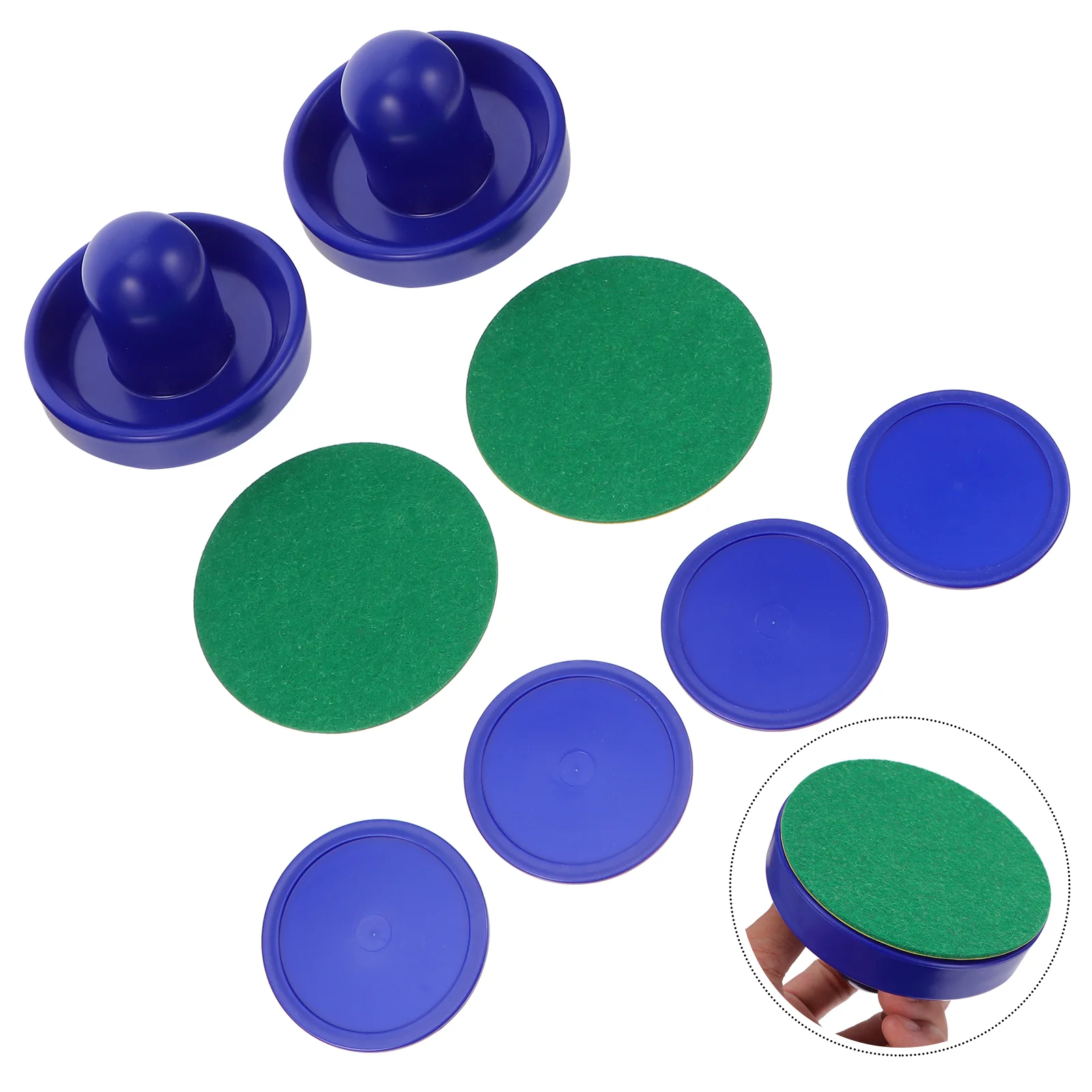 

1 Set Air Hockey Pusher Sturdy Durable Prime Puck Pusher Paddle for Air Hockey