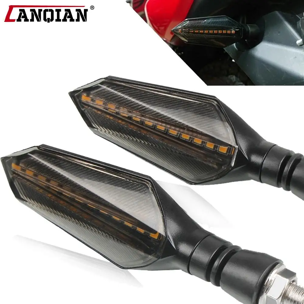 

Motorcycle Turn Signals Light LED Tail Lights Indicator Amber Lamp Bulb for SUZUKI GSX750 DR 650 S GSX1300 GSX-S1000 GSX600F