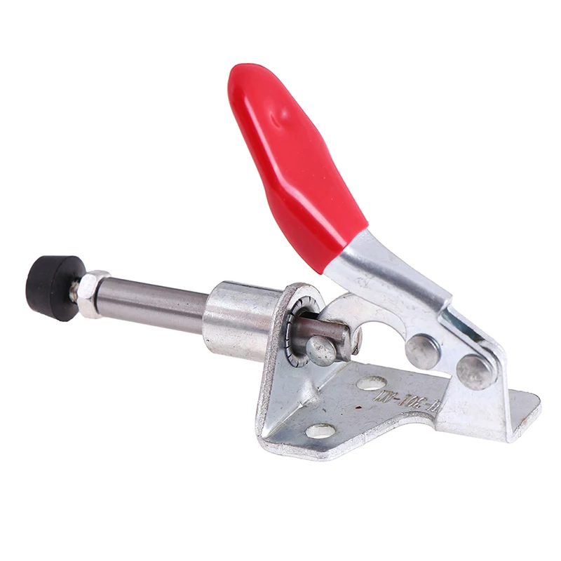 

1pc GH-301am Toggle Clamp Holding Latch 45kg Push Pull Quick Release Hand Tool Plunger Stroke: 16mm -81