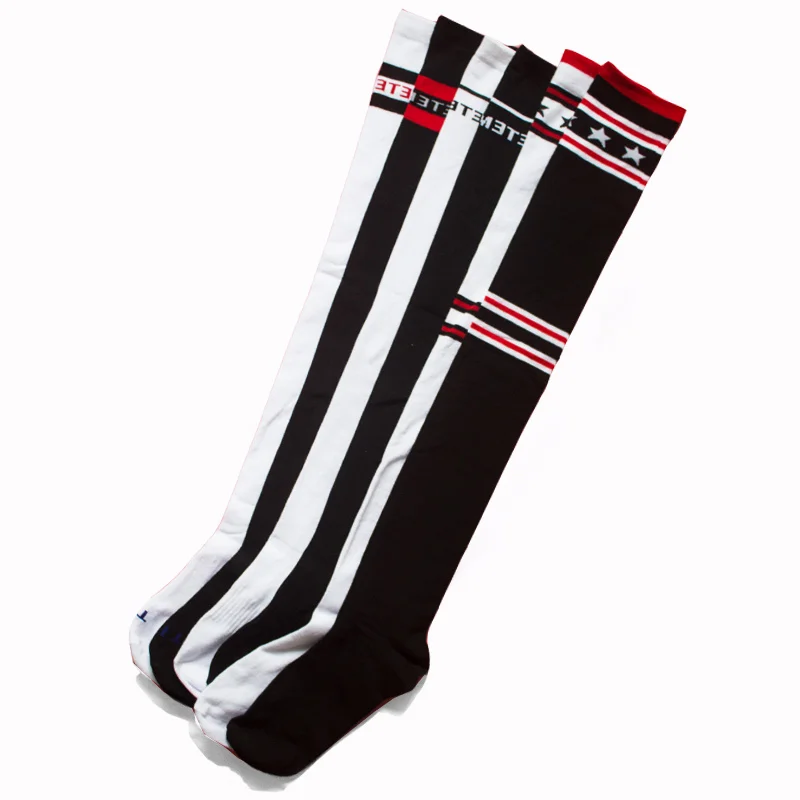 Spring, summer, autumn golf over-the-knee female fashion sports socks antiskid warm cotton stockings