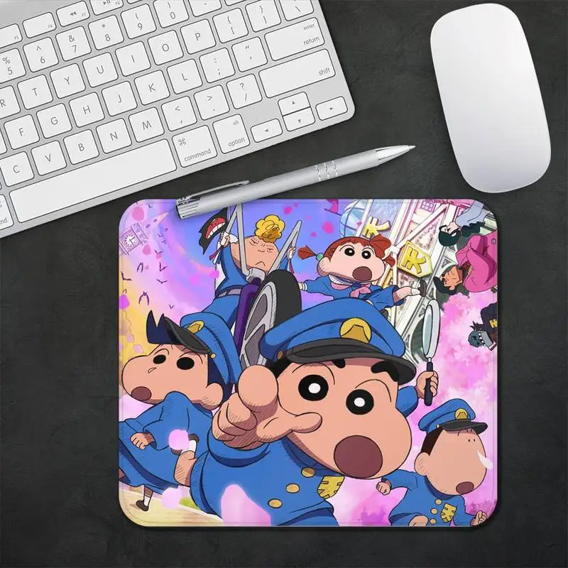 

Мультяшный карандаш Shin-chan красивый коврик для мышек в стиле искусственная резиновая подкладка клавиатура для офисного стола нескользящая ...