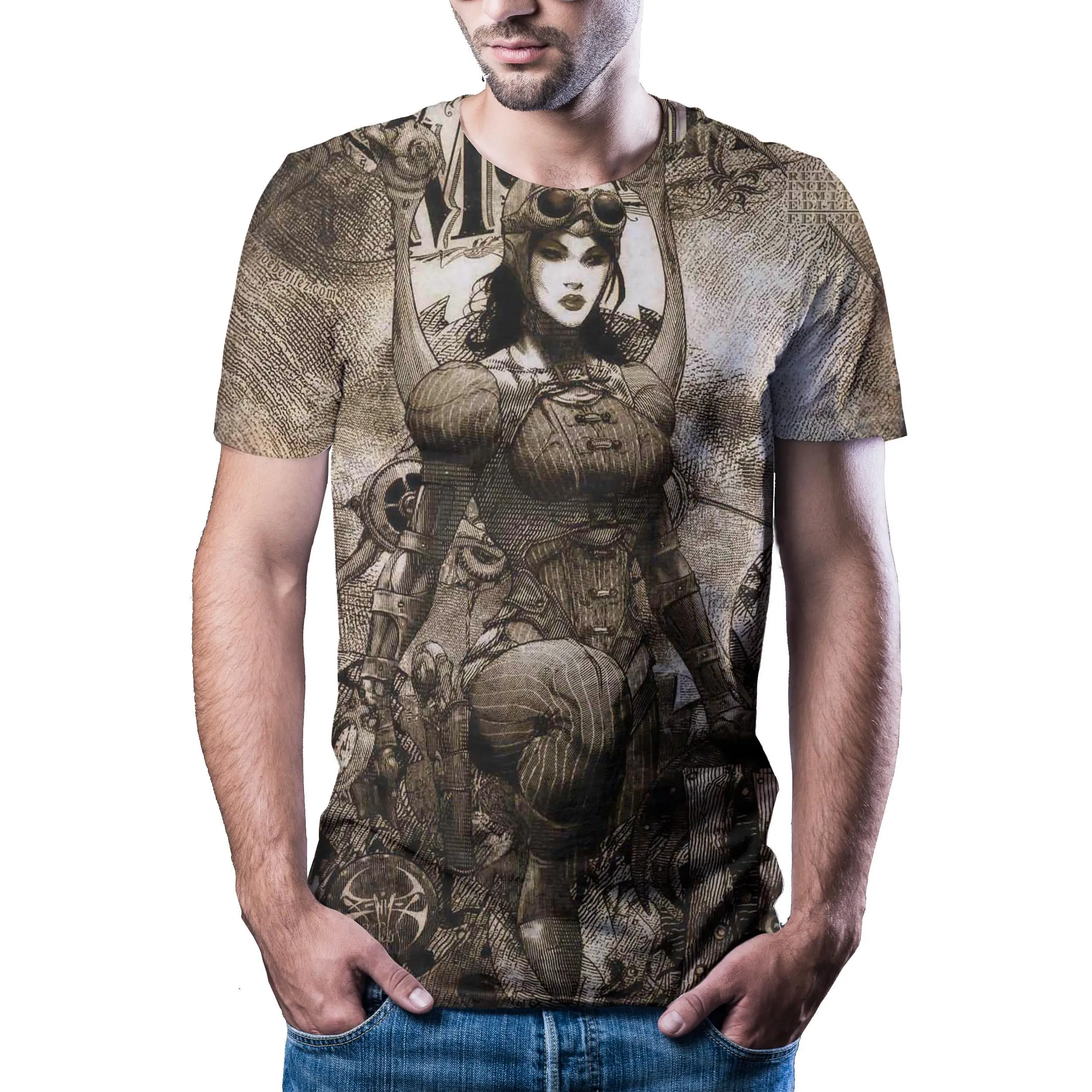 

Printed T-Shirt Men'sRetro WoMen'sCasual Men'sT-Shirt Aesthetic Short Sleeve Funny T-Shirt 2022 Summer T-Shirt