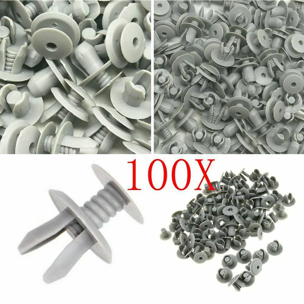 

100PCS/set Fastening Clips For Transporter T4 T5 Interior Paneling 701867299 Easy To Install 100% High Quality