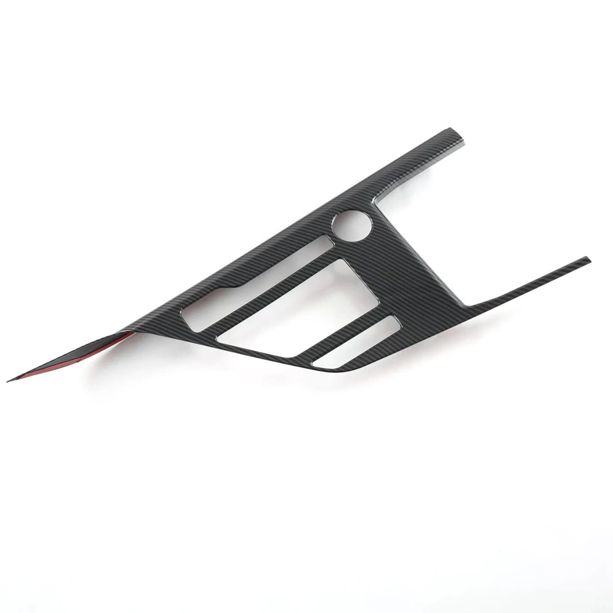 

Центральная консоль из углеродного волокна для Kia NIRO 2022, панель переключения передач, крышка рамы, стильный рычаг переключения передач