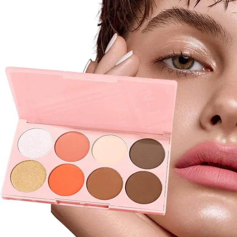 

8 Colors Makeup Palette Ultra-Blendable Naturing-Looking Long Lasting Eye Shadow Palette Suitable For Beginners