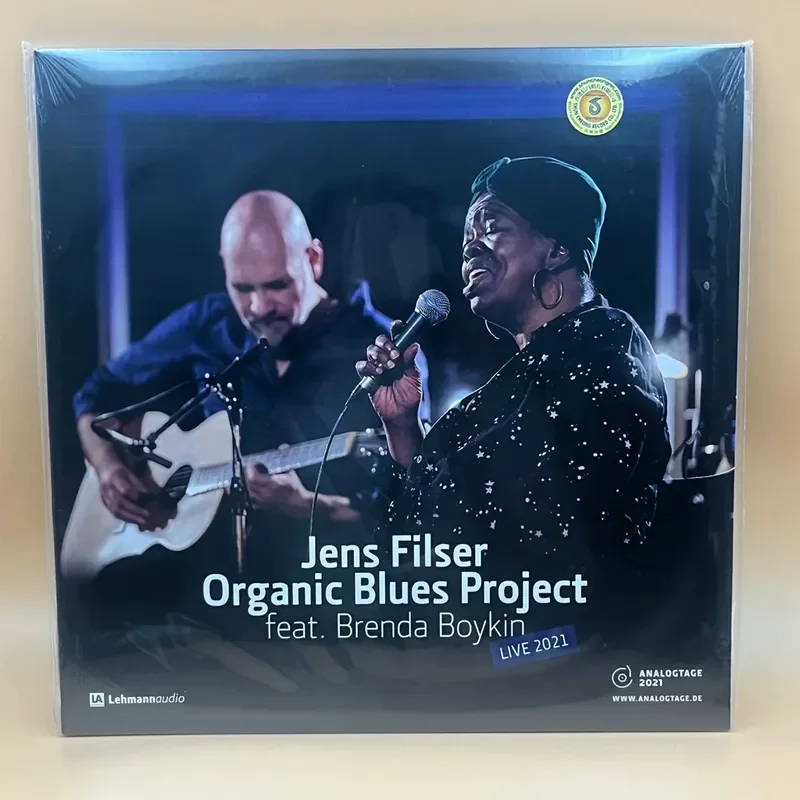 Фото Виниловая пластинка LP: Дженс Филсер – Organic Blues с Project Boykin Live (для виниловых пластинок) №1