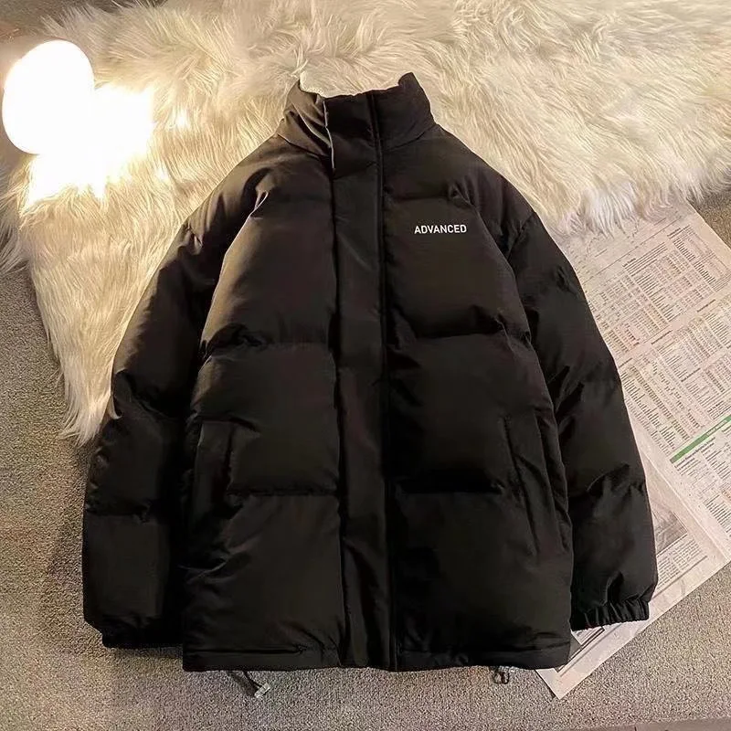 2022 Winter Thick Cotton Coat Women's Korean Version Lamb Wool Plus Velvet Short Cotton Coat Hong Kong Style Loose Coat