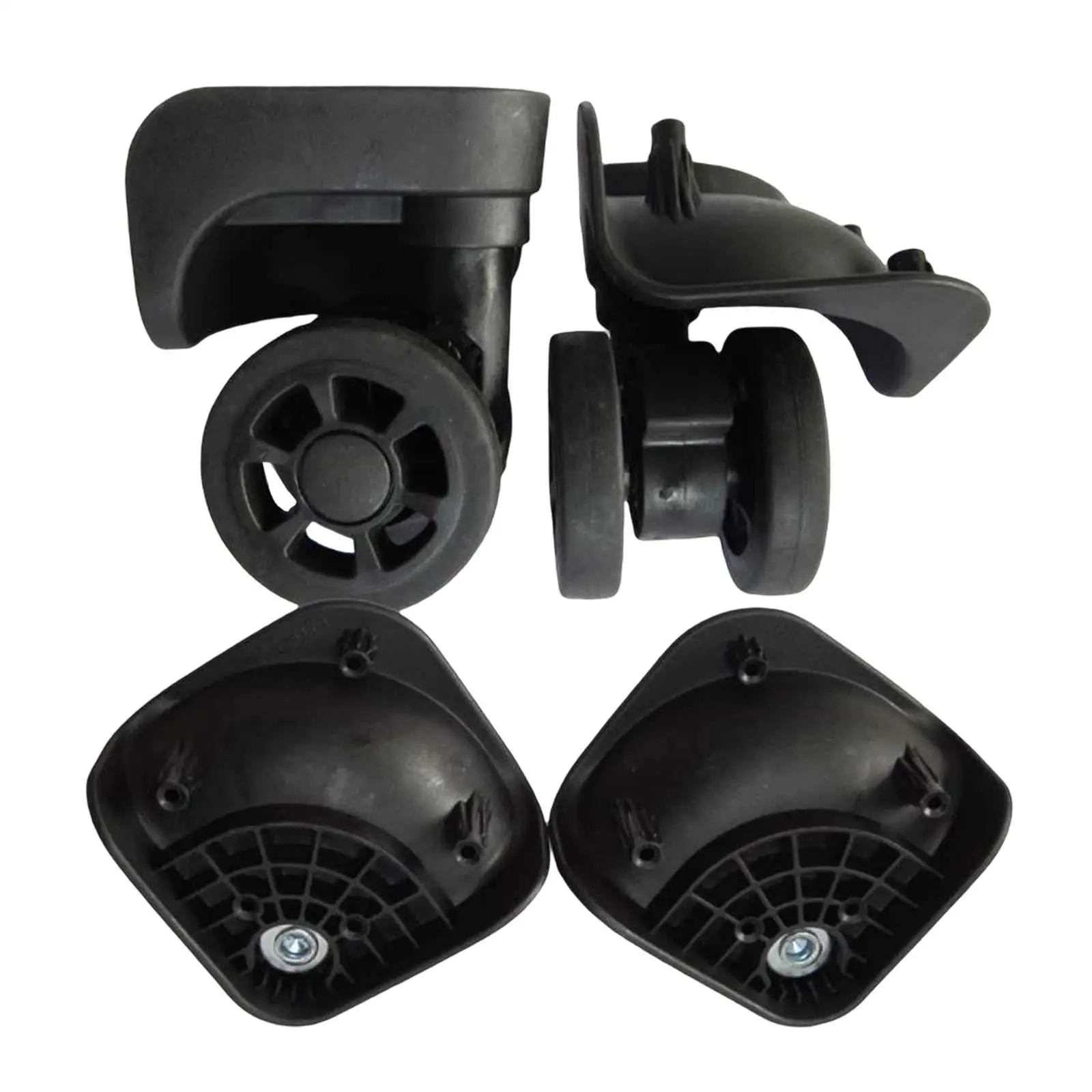 Replacement Wheels Rollers Mute Wheel For Hardshell Luggage 