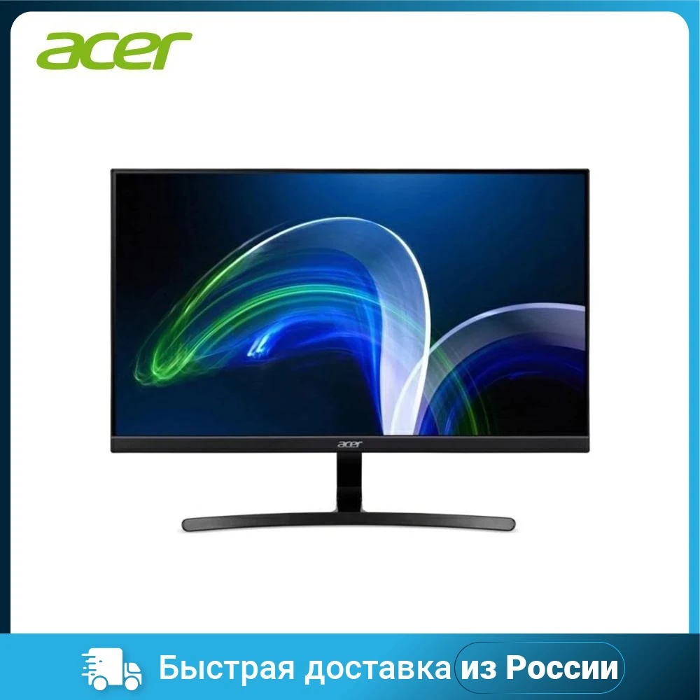 LCD Monitors ACER 24&quot K243YBMIXUM.QX3EE.001 IPS 1920x1080 16:9 1 ms black Office Computer Peripherals Monitor Accessories display liquid crystal