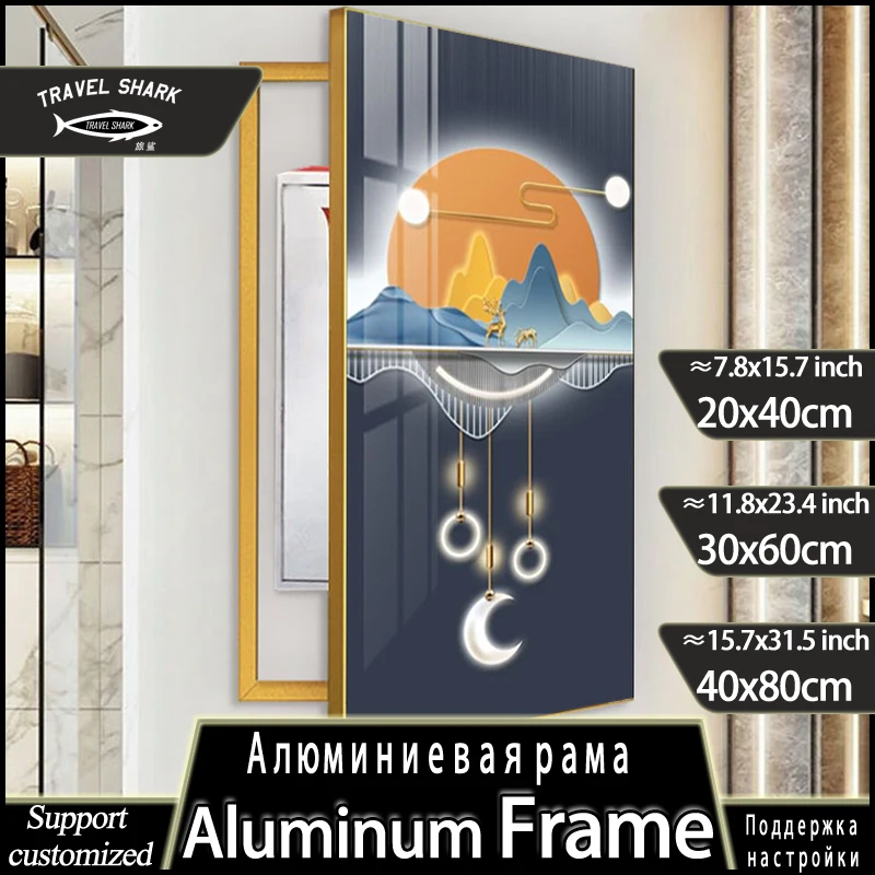 

Современные картины для домашнего декора, постеры с изображением электрической коробки, чехлы с переключателями, креативное аниме настенное украшение и рамка для живой комнаты